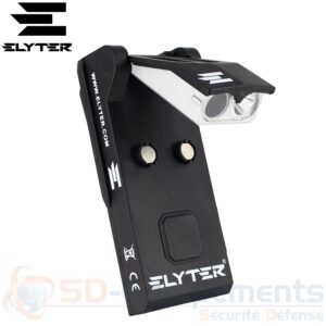 lampe mlb 2 rechargeable avec cordon usb avec marqueur tactique bleu