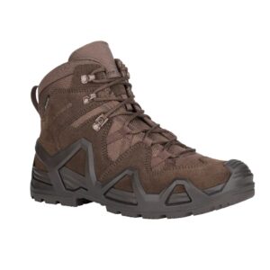 chaussure zephyr mk2 gtx mid marron femme lowa task force