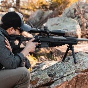 chassis hunter pro crosse fixe pour remington 700 long action noir