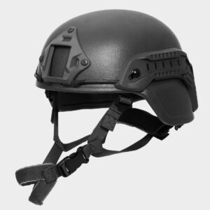 mich ballistic helmet in black color