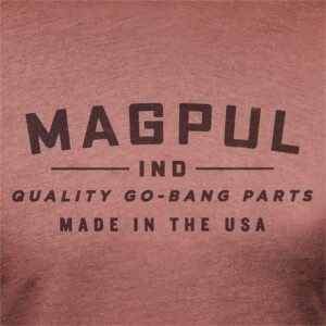 t shirt magpul® go bang parts redrock rouge redrock taille s