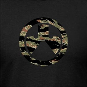 tee shirt tiger stripe icon blend noir magpul