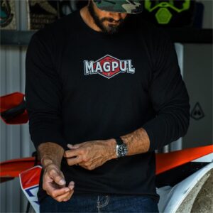 tee shirt manches longues station noir magpul