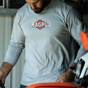 tee shirt manches longues station gris magpul
