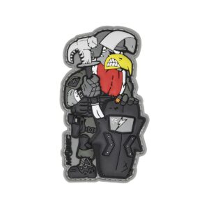mp sec patch coq grey man desilhouette