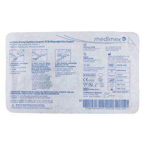 bota agrafeuse cutanée jetable 35w, 35 agrafes ino