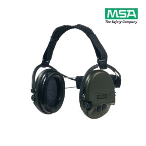 msa gallet – casque anti bruit supreme pro neckband vert msa