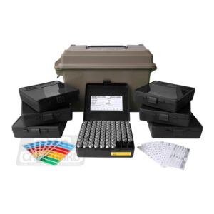 boite stockage acc45 700 rd 45 acp dark earth mtm case gard