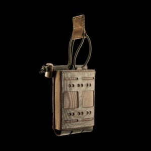 porte chargeur multicalibre 1 eot avec attache zip laterale pour cote ga