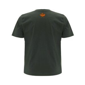 t shirt ours asocial bushcraft gris vert