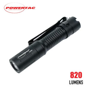 powertac lampe de poche led e3r nova rechargeable 820 lumens