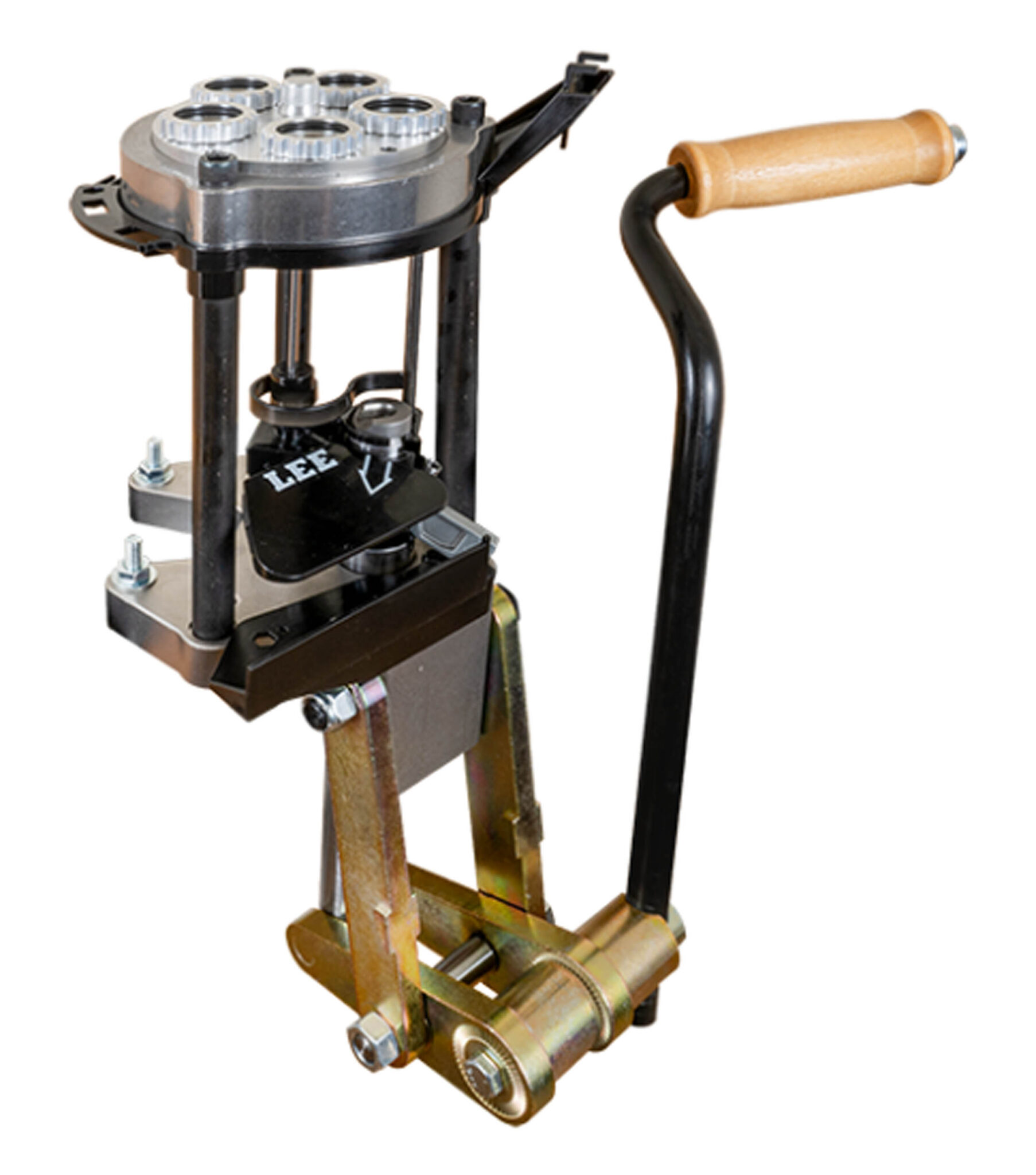 Presse de rechargement Lee Ultimate Turret montée complète - presse à munitions Lee Precision