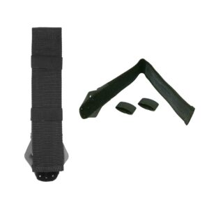 sangle liaison ceinturon / plaque de cuisse 50mm large radar 1957