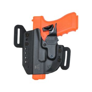 holster discret c flat ltg thumb button pour glock 17/19