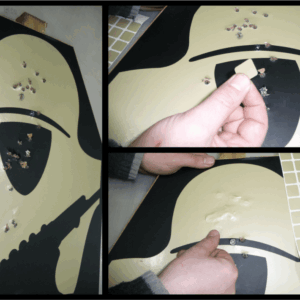 thermbright patches black 20mm 440x20 (autocollant)