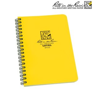 carnet jaune 11.7x17.7 rite in the rain