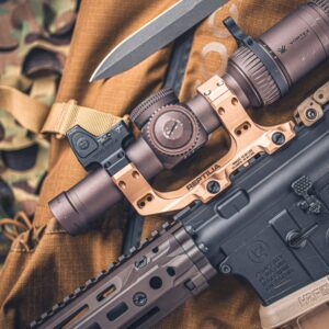 rof 90 for geissele 30mm super precision mounts & aimpoint acro flat dark eart reptilia