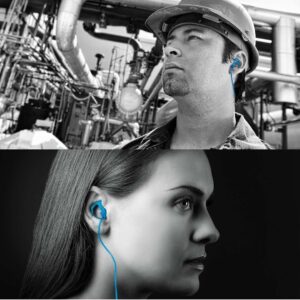 bouchons ep9 sonic defenders® cobalt max surefire — taille small (s)