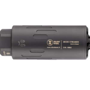 silent steel micro streamer 5.56 armor black au pas 1/2x28 gen3
