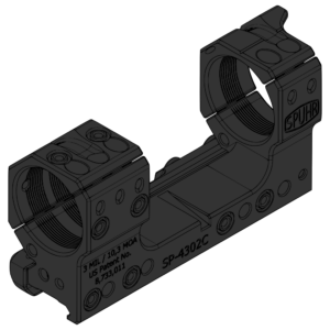 spuhr scope mount Ø34 h38mm/1.5" 3mil pic gen3