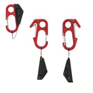 mousqueton coupe sangles rouge tb outdoor