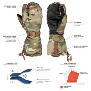 sur gant shield 3f multicam therm ic.pro