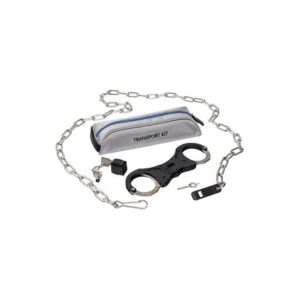 transport kit chain, rigid ultra plus hancuffs (1 pawl, yellow tactical)