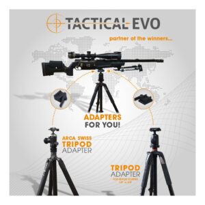 adaptateur pour rotule de tripieds avec 1/8 "ou 3/8" vis standard video