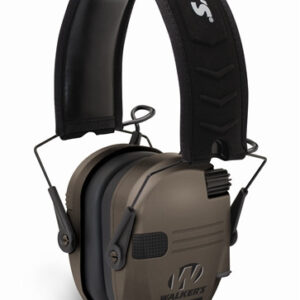 casque anti bruit electronique rechargeable razor slim shooter noir