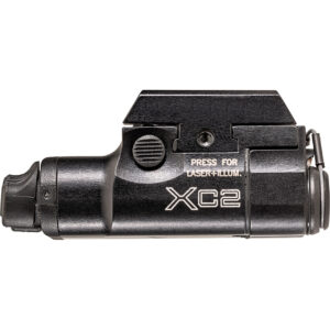 module lampe + laser rouge xc2 b 300 lumens surefire — rail compact