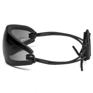 masque zant noir verre claire