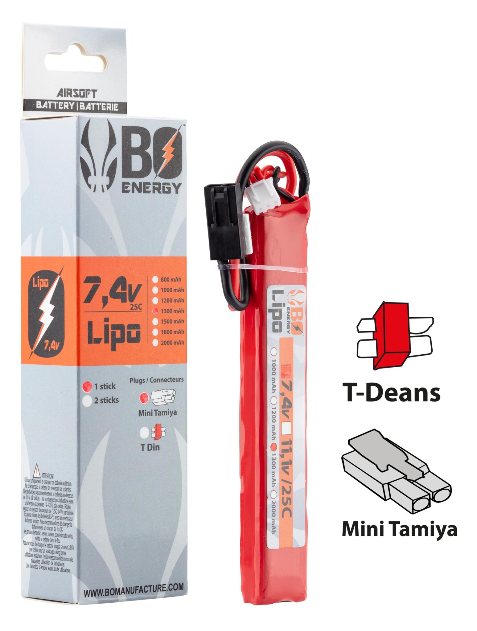 blog 1 stick 1300mah 25c t dean 3a notre b