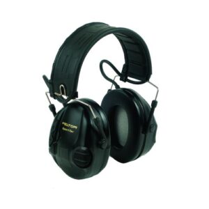 DESTOCKAGE - Casque anti-bruit 3M™ Peltor™ sporttac™ - Coquilles Noires/Rouges - ID16H210N