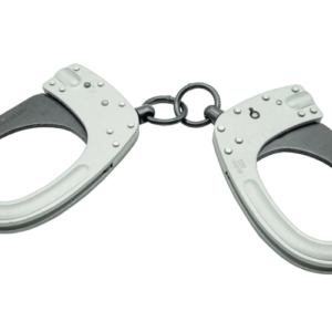 DESTOCKAGE - menottes Rivolier double securite standard serie s (2 cles plates / 1 ronde) - ID03045