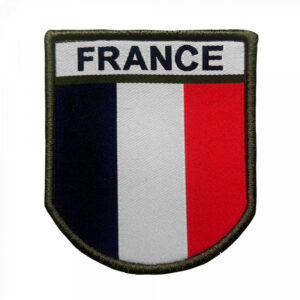 ecusson france basse visibilite brode sur tissu