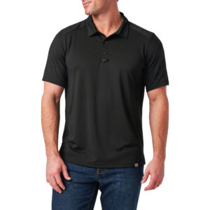 5.11 tactical polo paramount noir – taille xs