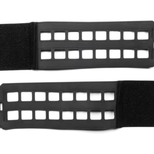 ceinture porte plaque qr noir l/xl