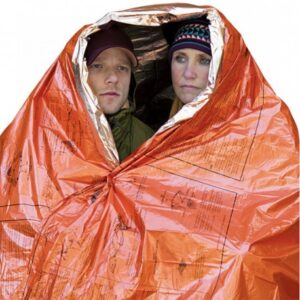 poncho de survie ultra light ultima 500 orange