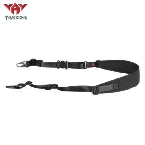 yakeda sangle nylon pour mp22 noire (68 a 108 cm) noir