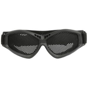 Masque Tactique Grillage Noir