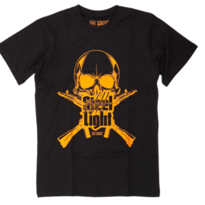 T-Shirt Orange Skeleton