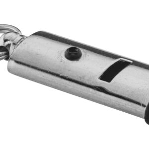 Sifflet Elless en cuivre nickelé plat