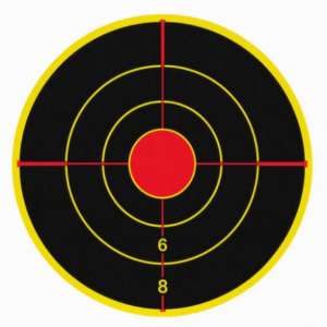 Gommettes centre de cible diam. 100 mm x 200
