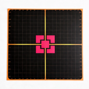 Cibles Splash noire rose fluo 25x25 cm par 10